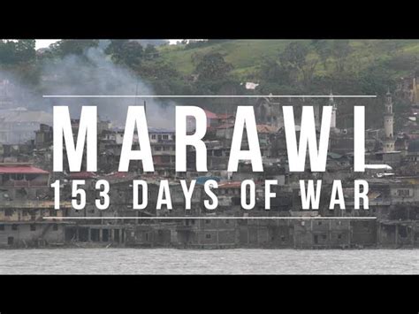 The war in Marawi: 153 days and more .